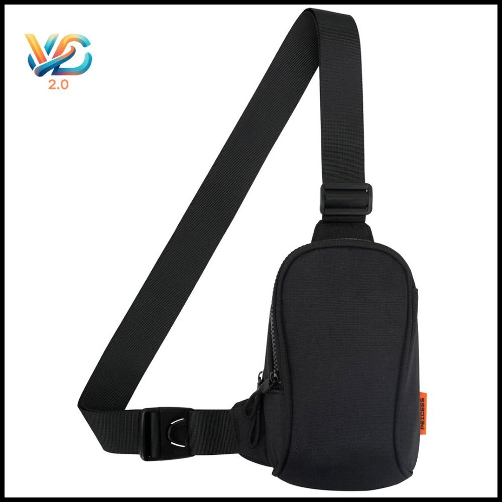 Mini Sling Bag Crossbody Phone Daypack Travel Running Adjustable Strap